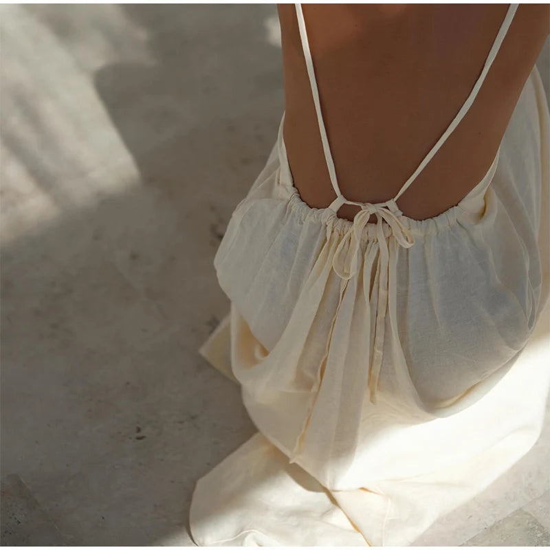 sofia backless dress